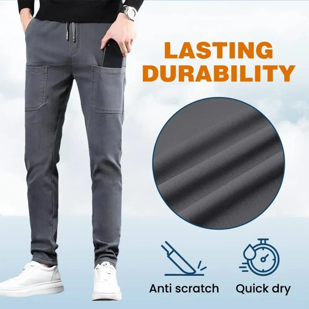 Manzera Stretch Cargo Pants, Multipants - High Stretch Multi-Pocket Durable Cargo Casual for Men