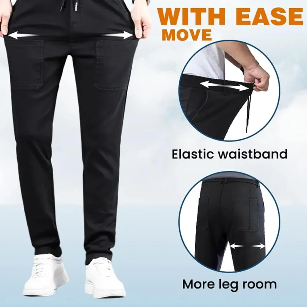 Manzera Stretch Cargo Pants, Multipants - High Stretch Multi-Pocket Durable Cargo Casual for Men