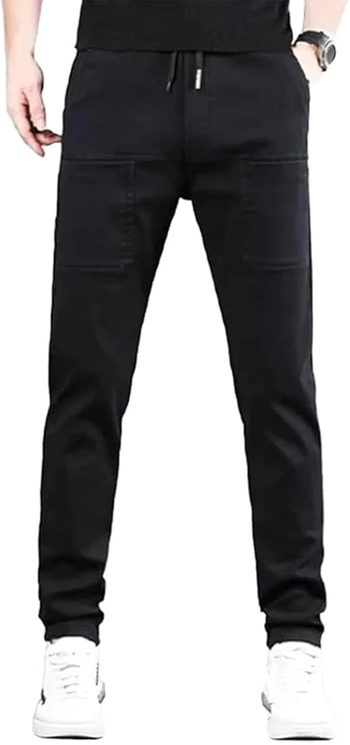 Manzera Stretch Cargo Pants, Sirmale Mencomfy MultiPants - High Stretch Multi-Pocket Durable Cargo Pants for Men