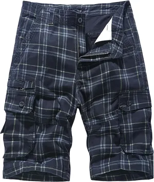 Men Cargo Shorts Shorts Vintage Sports Mens Shorts Mens Casual Shorts Short para Hombre Shorts for Men Men's Khaki