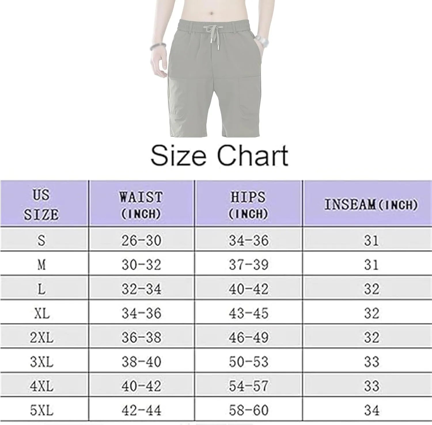 Mencomfy Cargo Pants, High Stretch Multi-Pocket Durable Cargo Pant, Comfort Fit Stretch Cargo trousers