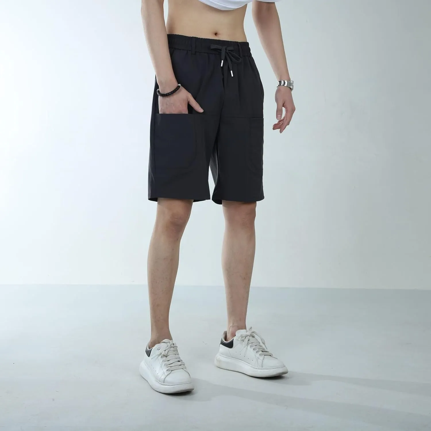 Mencomfy Cargo Pants, High Stretch Multi-Pocket Durable Cargo Pant, Comfort Fit Stretch Cargo trousers