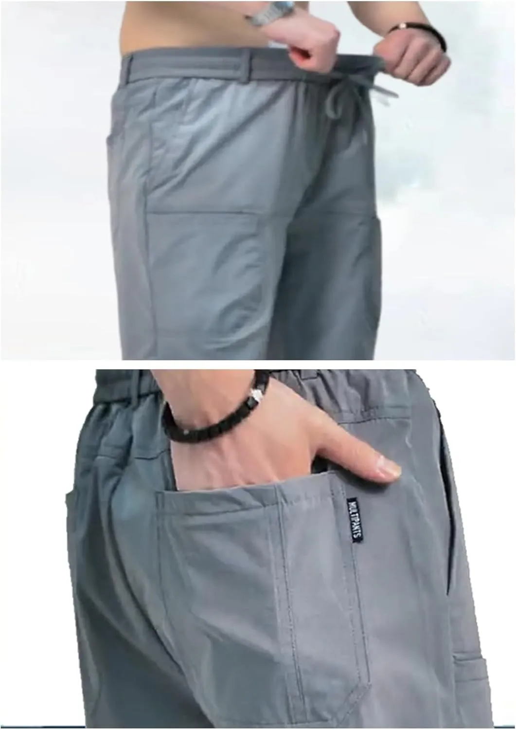 Mencomfy Cargo Pants, High Stretch Multi-Pocket Durable Cargo Pant, Comfort Fit Stretch Cargo trousers