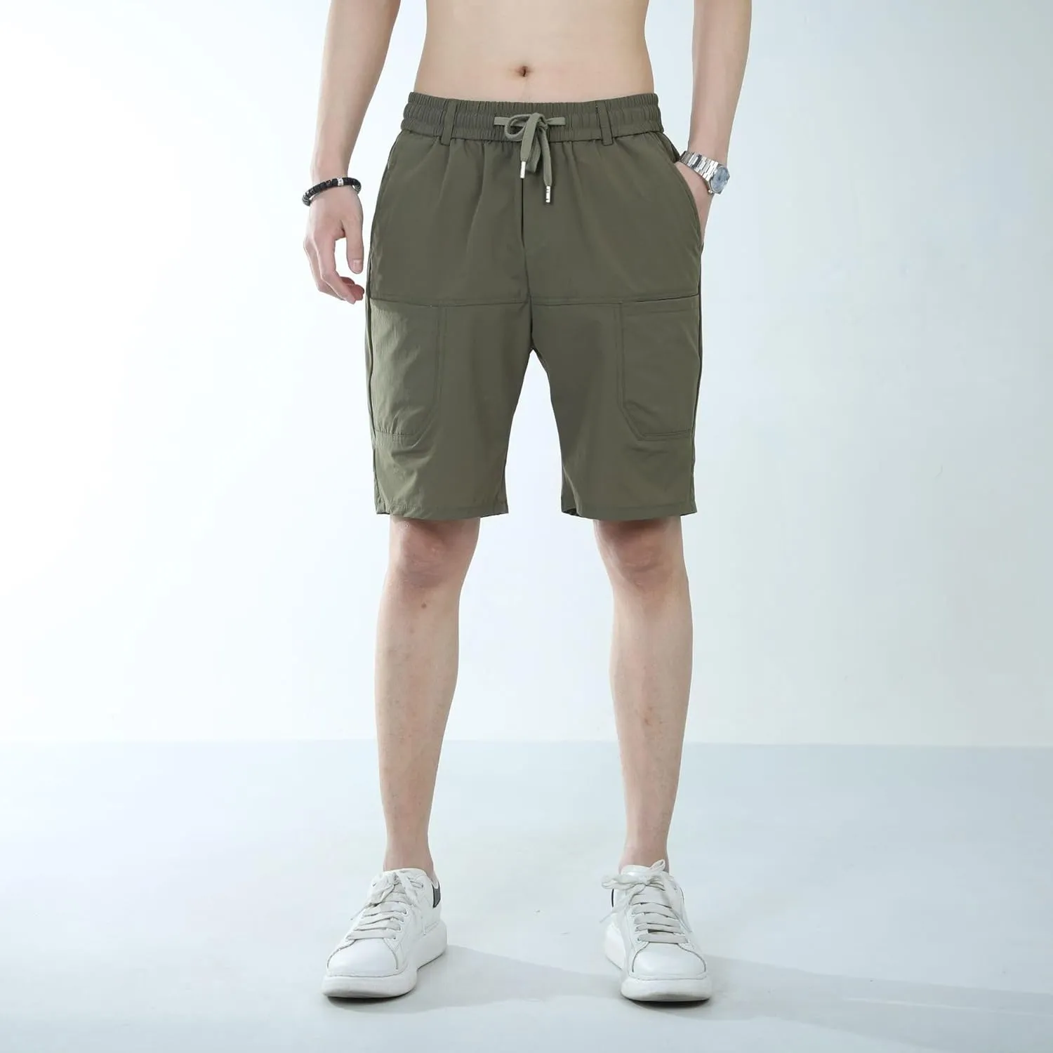 Mencomfy Cargo Pants, High Stretch Multi-Pocket Durable Cargo Pant, Comfort Fit Stretch Cargo trousers