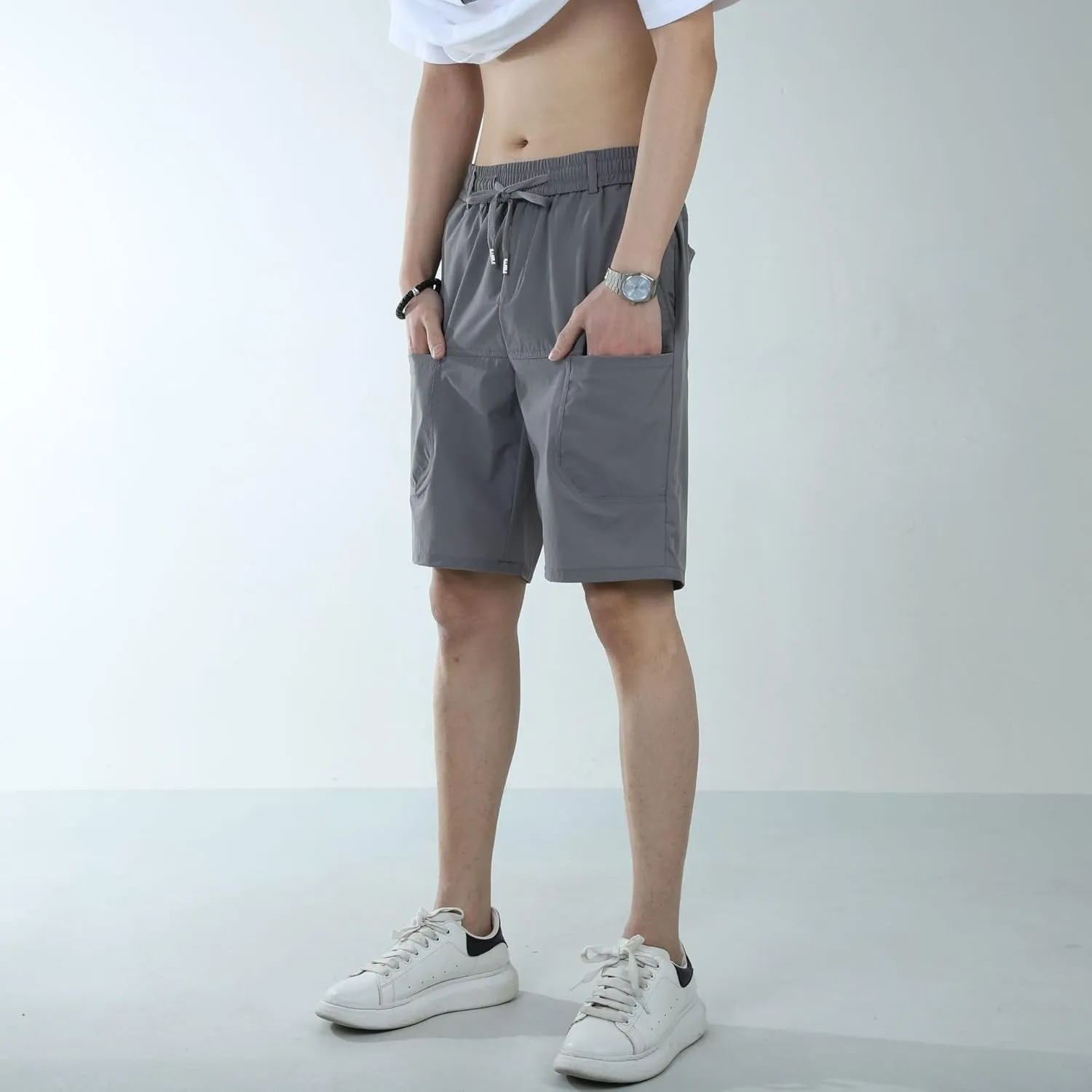Mencomfy Cargo Pants, High Stretch Multi-Pocket Durable Cargo Pant, Comfort Fit Stretch Cargo trousers