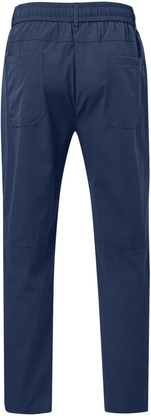 Mencomfy Cargo Pants Multipants - High Stretch Multi-Pocket Durable Cargo Pants Comfort Fit Stretch Cargo Pant