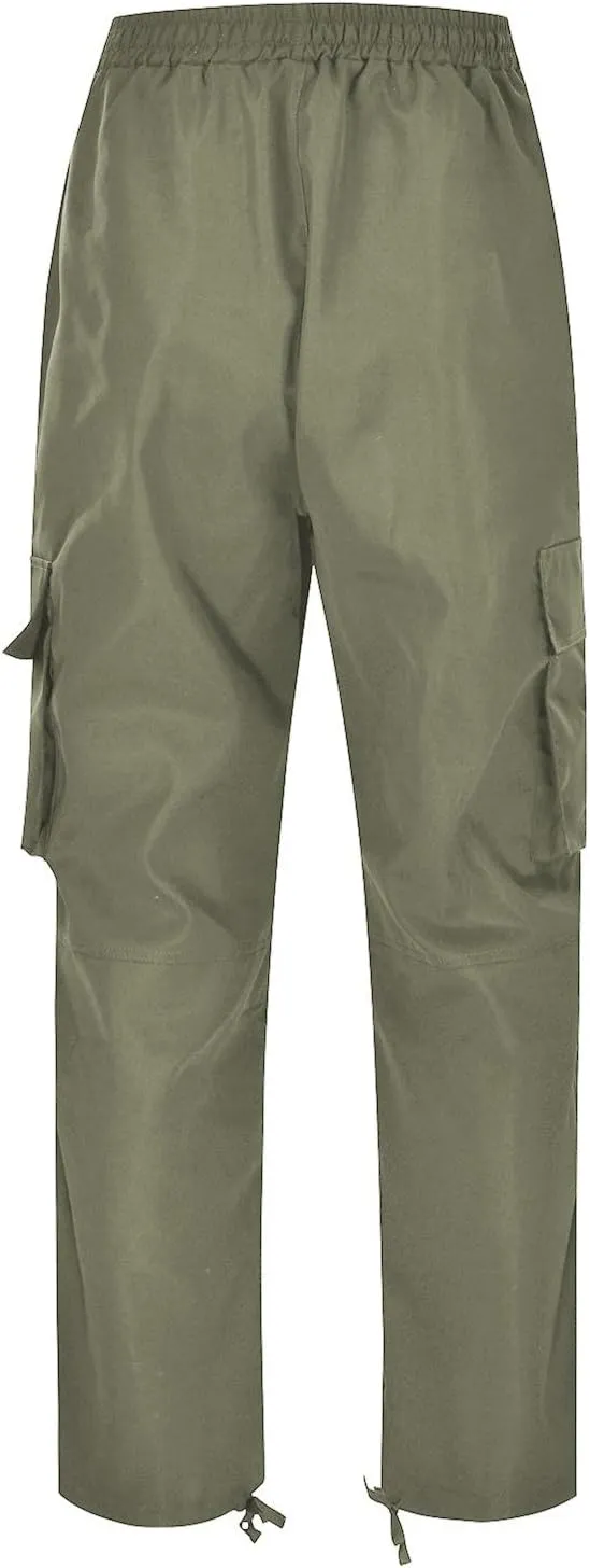 Men's Cargo Casual Sweatpants Multi-Pocket Durable Cargo Pants Casual Baggy Cargo Work Travel Pants Loose Fit Pants