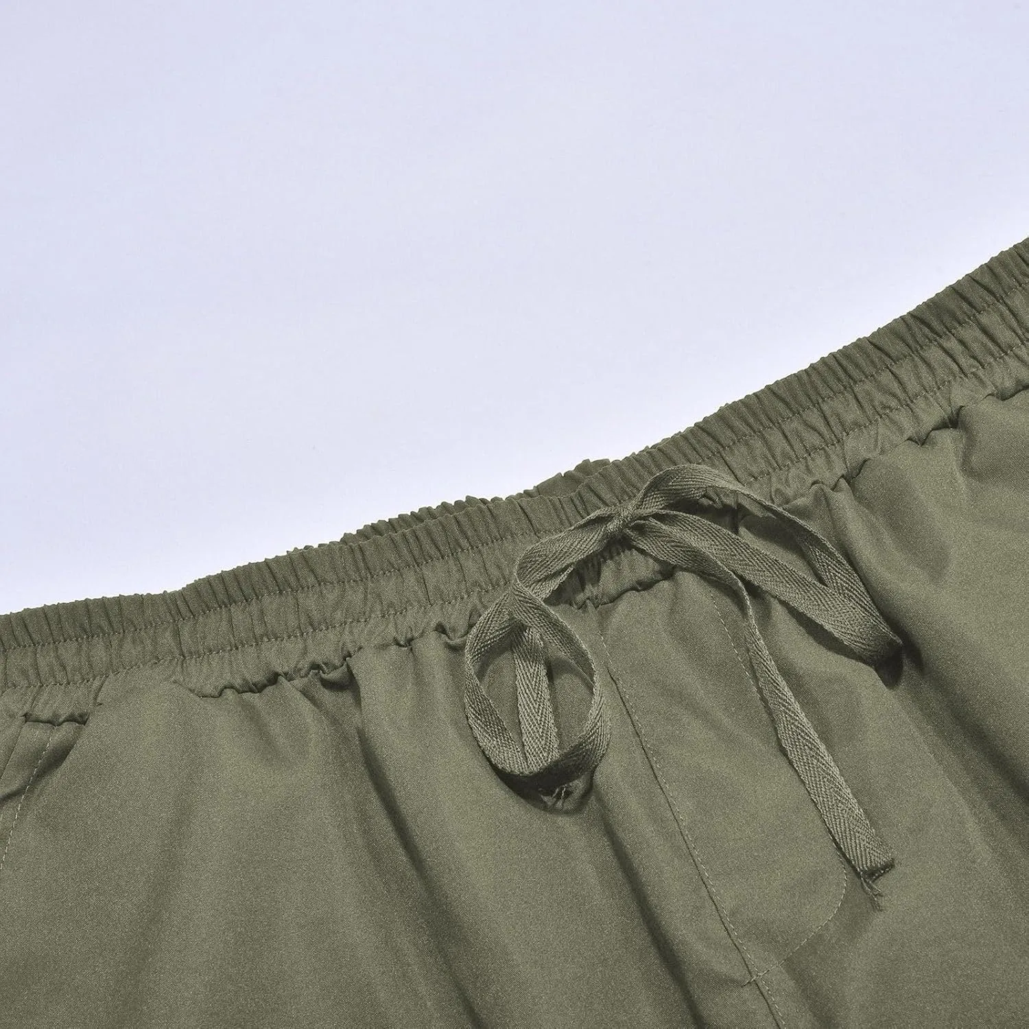 Men's Cargo Casual Sweatpants Multi-Pocket Durable Cargo Pants Casual Baggy Cargo Work Travel Pants Loose Fit Pants