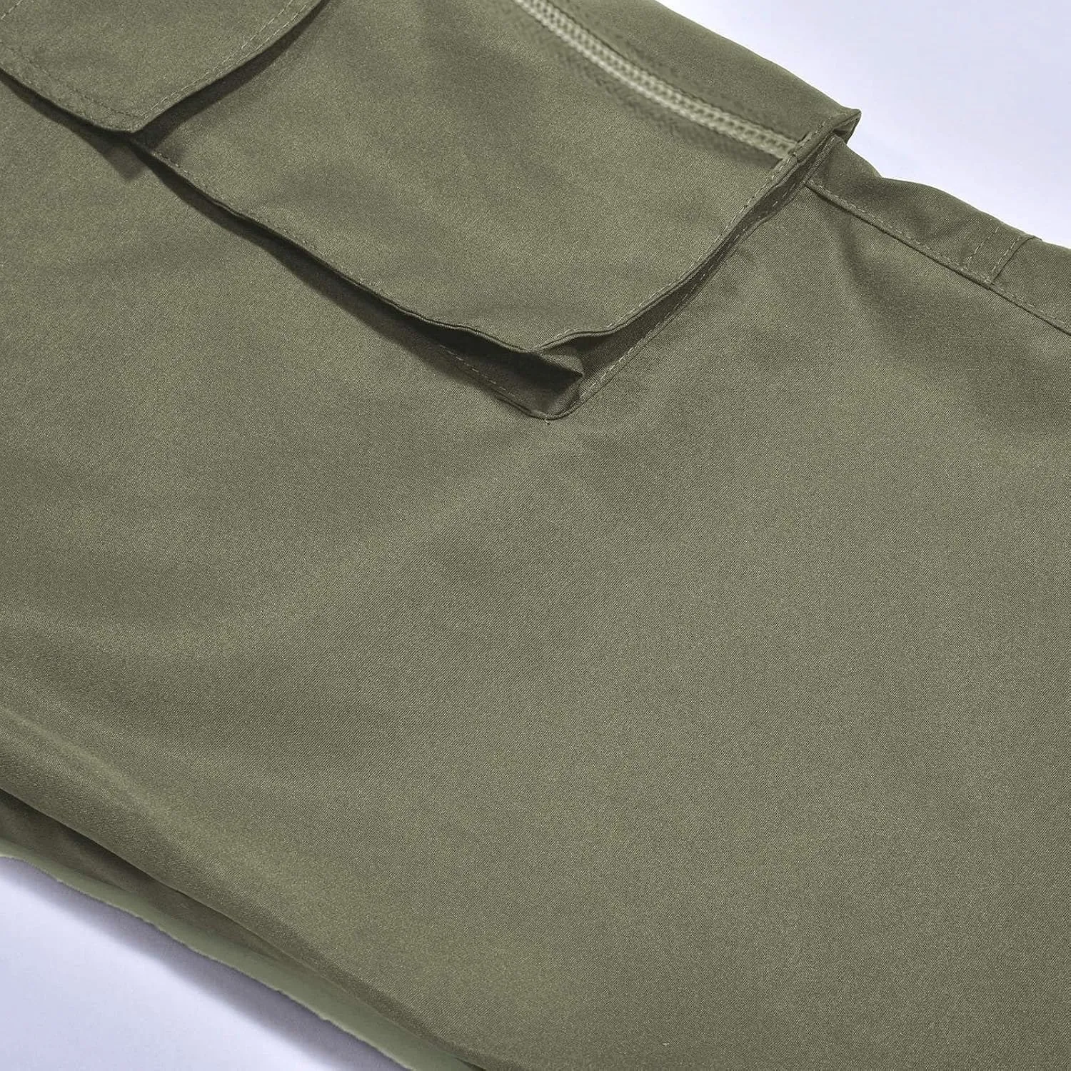 Men's Cargo Casual Sweatpants Multi-Pocket Durable Cargo Pants Casual Baggy Cargo Work Travel Pants Loose Fit Pants