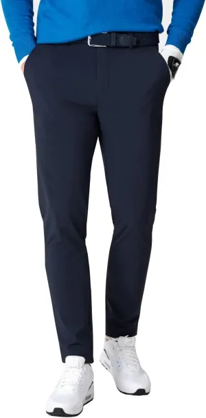 Men's Classic-Fit Stretch Golf Pant Stretch White Slim Fit Lightweight Work Casual Trousers