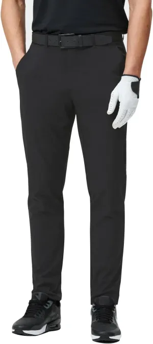 Men's Classic-Fit Stretch Golf Pant Stretch White Slim Fit Lightweight Work Casual Trousers