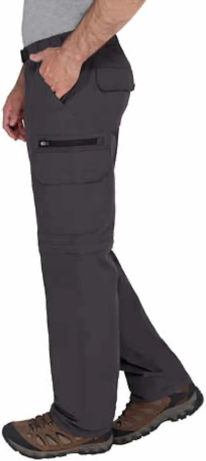 Men's Convertible Stretch Pant (Charcoal