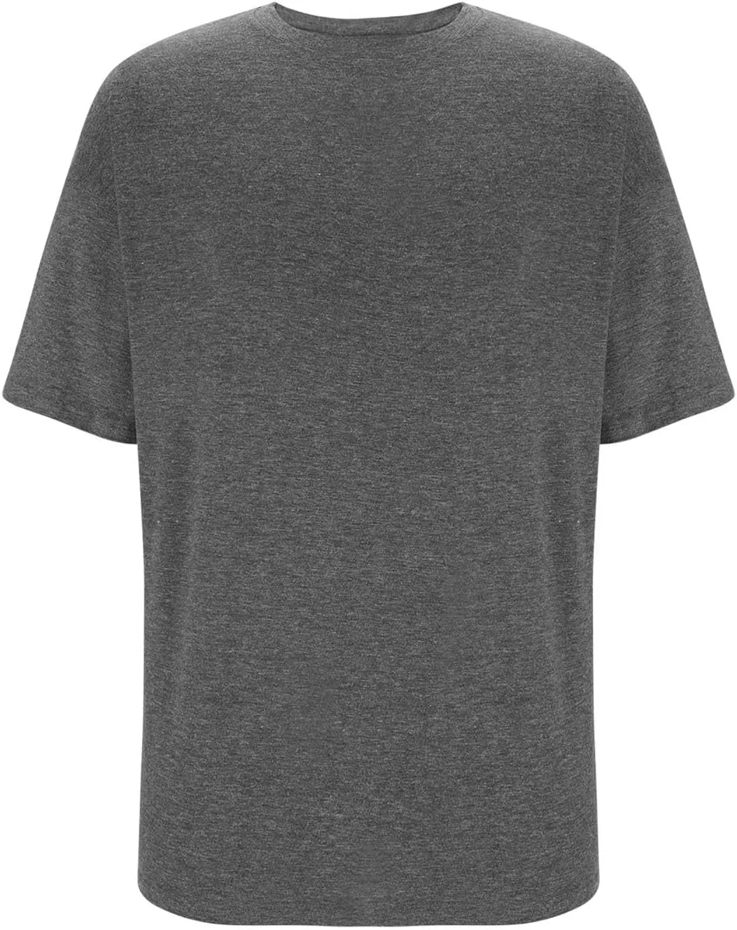 Mens Cotton T-Shirt Crew Neck Short Sleeve Tee Shirts Hipster Hip Hop Streetwear Casual Tops Gym Muscle Shirts