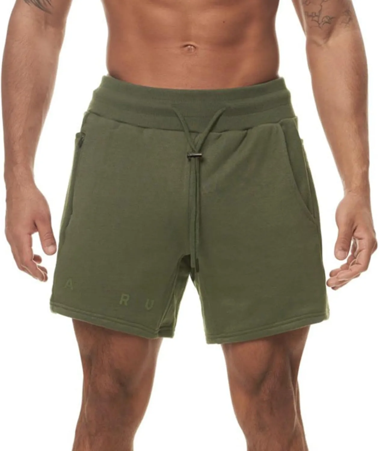 Men's Lounge Shorts with Zipper Pockets Loose-fit Jersey Shorts for Running,Workout,Training, Basketball