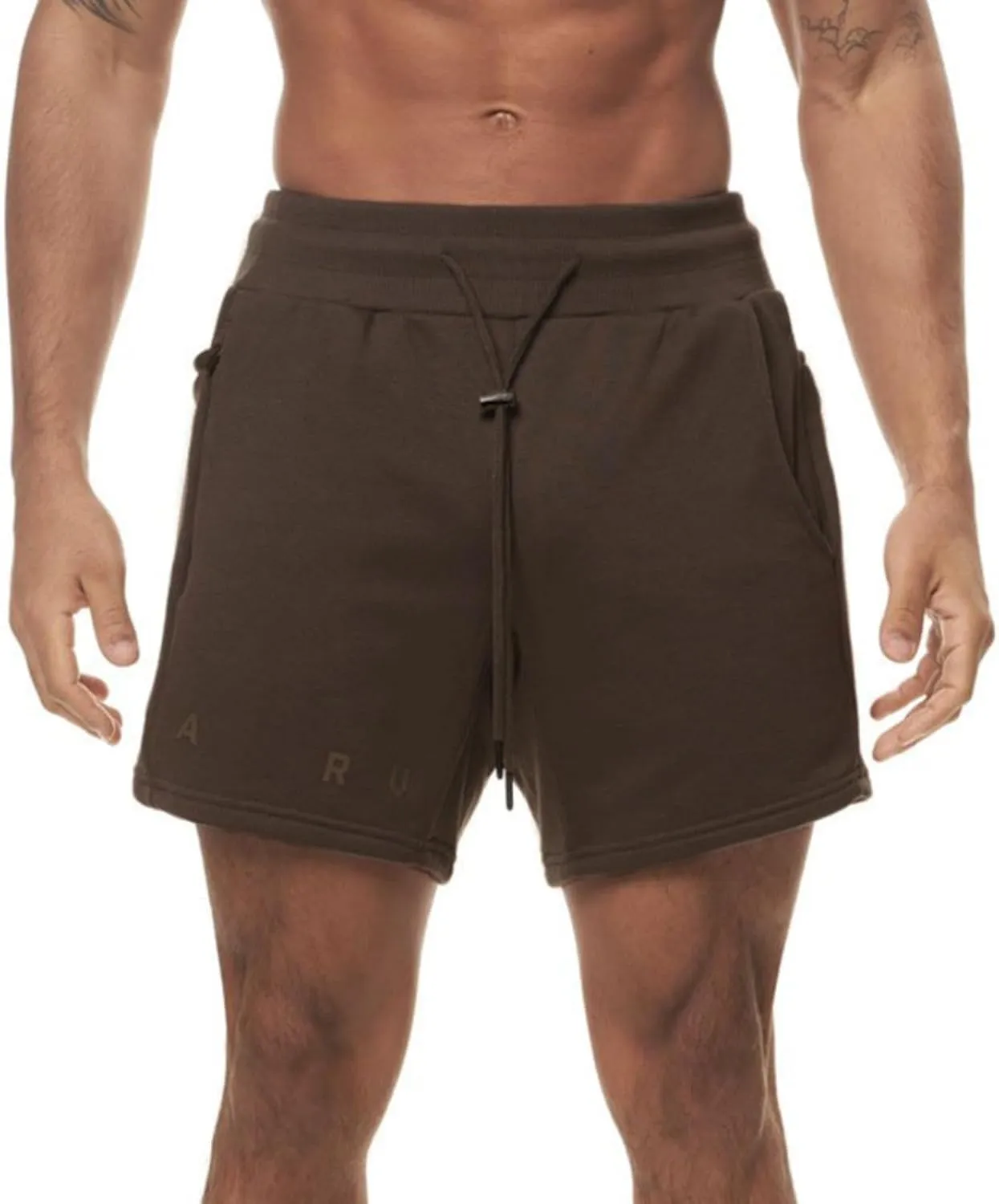 Men's Lounge Shorts with Zipper Pockets Loose-fit Jersey Shorts for Running,Workout,Training, Basketball