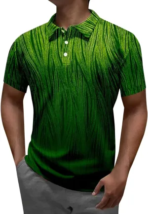 Men's Shirts Short Sleeve O Neck Printed Lightweight Regular Fit Workout Tees True Comfort Fashion Tops