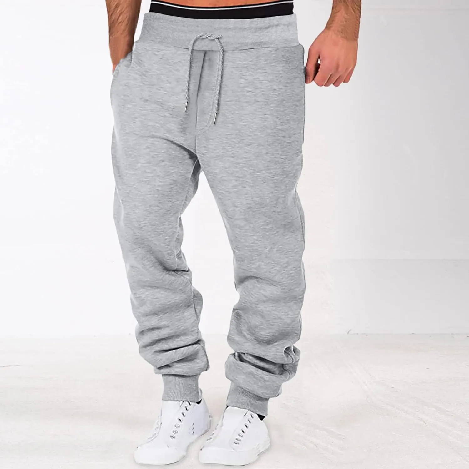 Mens Sweatpants Cargo Pants Cargo Pants for Men Cargo Wear Cargo Men's Full 6 Pocket Work Pants Trousers Combat Men's