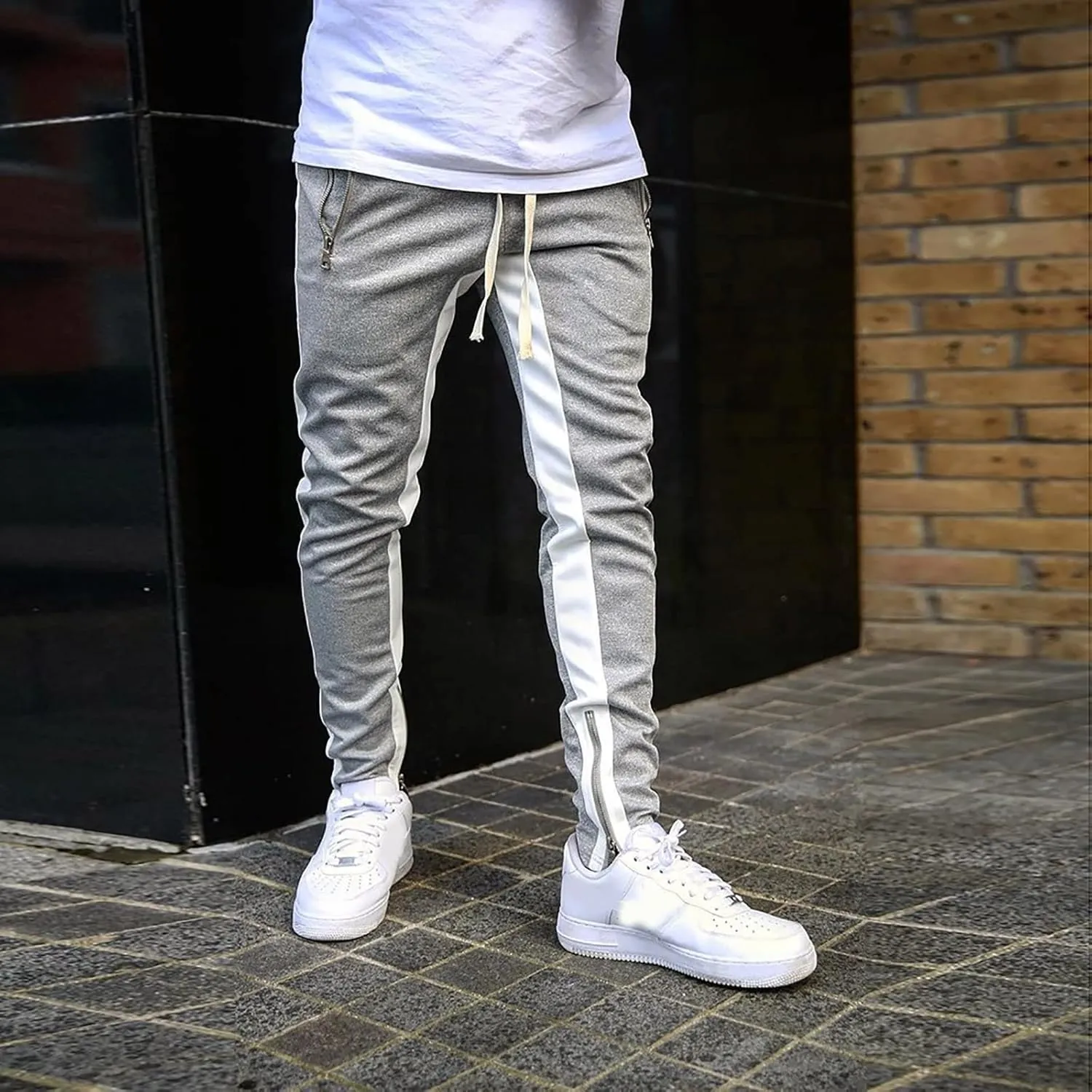 Mens Workout Cargo Sweatpants Cargo Outdoor Cargo Lightweight Mens Work Pants with Multi-Pocket Mens Wild Cargo Pants