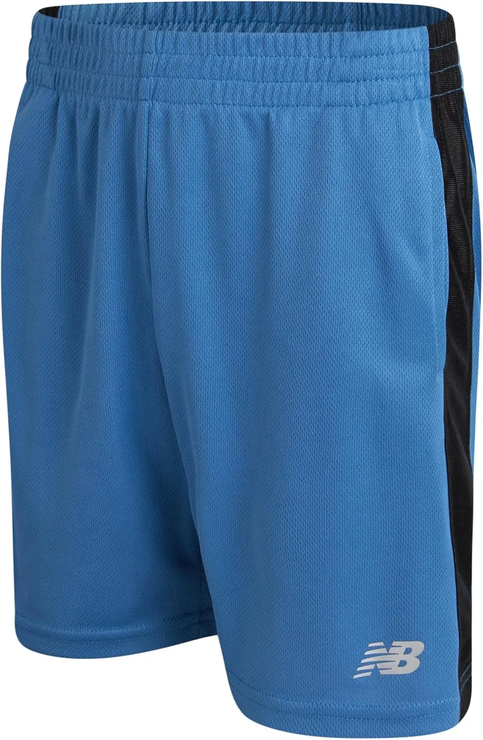 New Balance Boys' Athletic Shorts - 4 Pack Active Performance Quick Dry Running Gym Basketball Shorts for Boys (Sizes: 8-20)