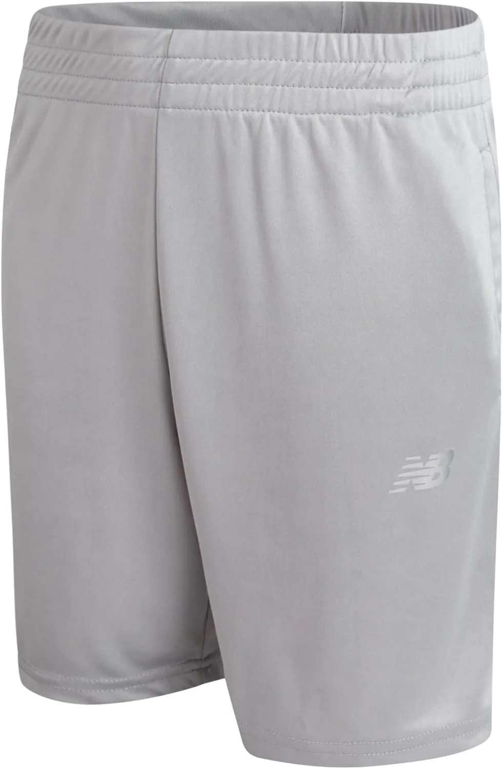 New Balance Boys' Athletic Shorts - 4 Pack Active Performance Quick Dry Running Gym Basketball Shorts for Boys (Sizes: 8-20)