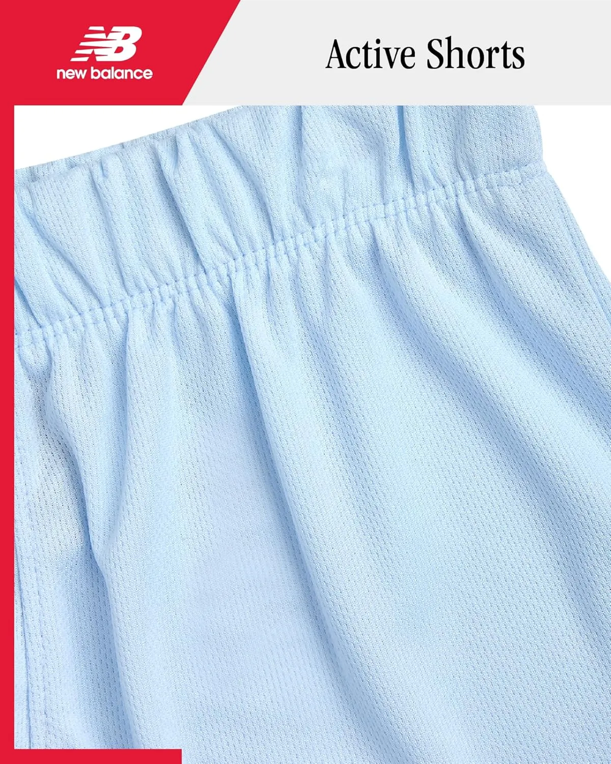 New Balance Girls' Active Shorts - Athletic Performance Mesh Running Shorts - Dolphin Gym Shorts for Girls (8-16)