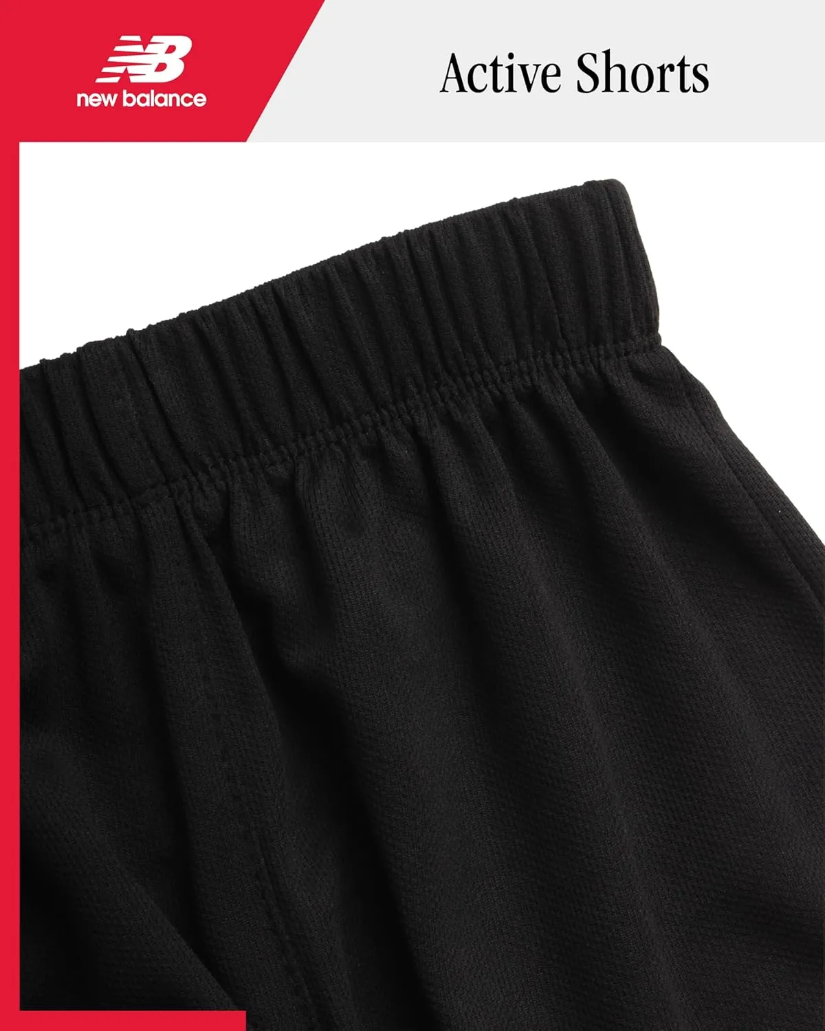 New Balance Girls' Active Shorts - Athletic Performance Mesh Running Shorts - Dolphin Gym Shorts for Girls (8-16)