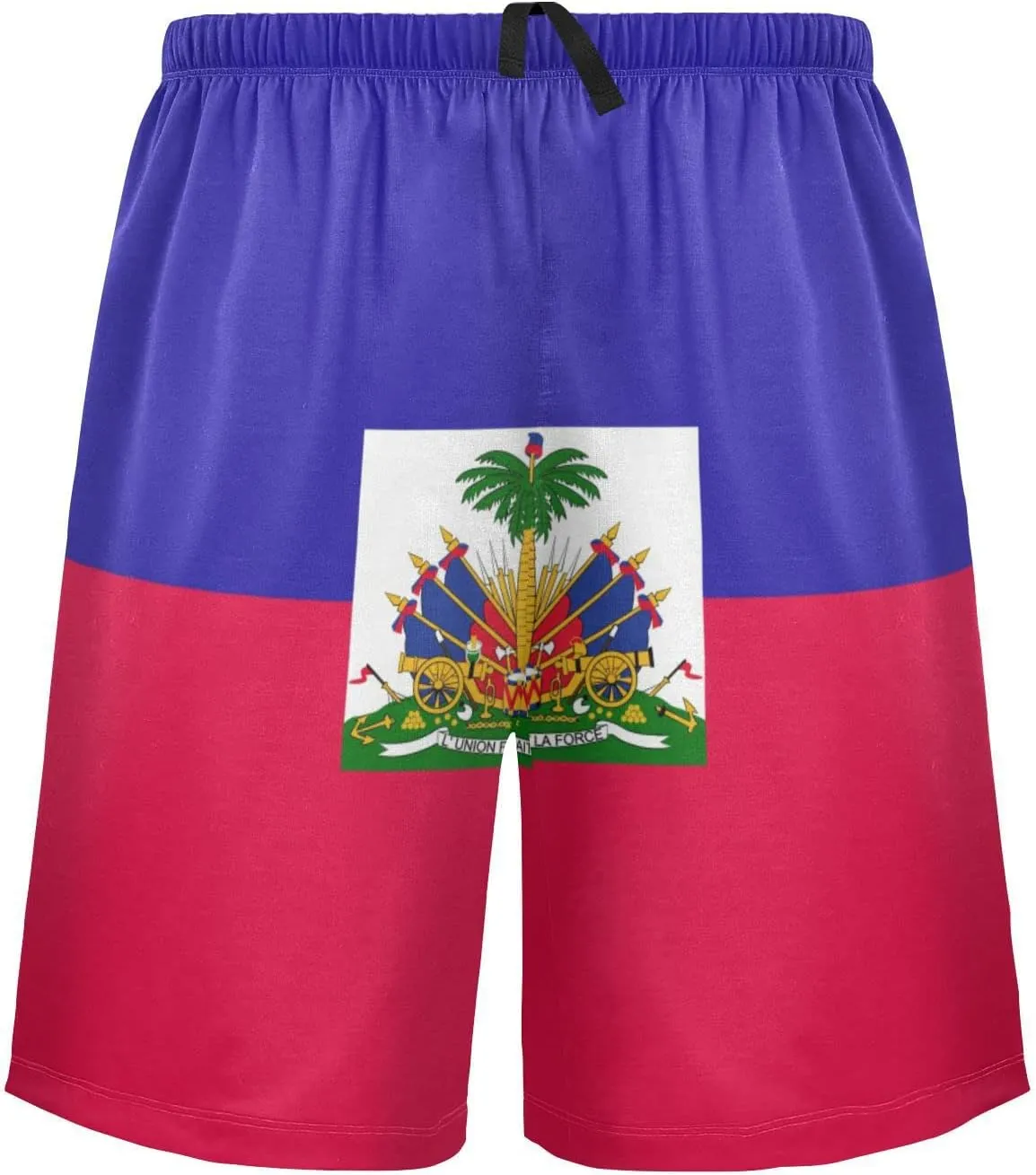Ollabaky Pajama Shorts for Men National Flag Pjs Bottoms Sleep Shorts Lounge Wear Pajama Pants with Pocket