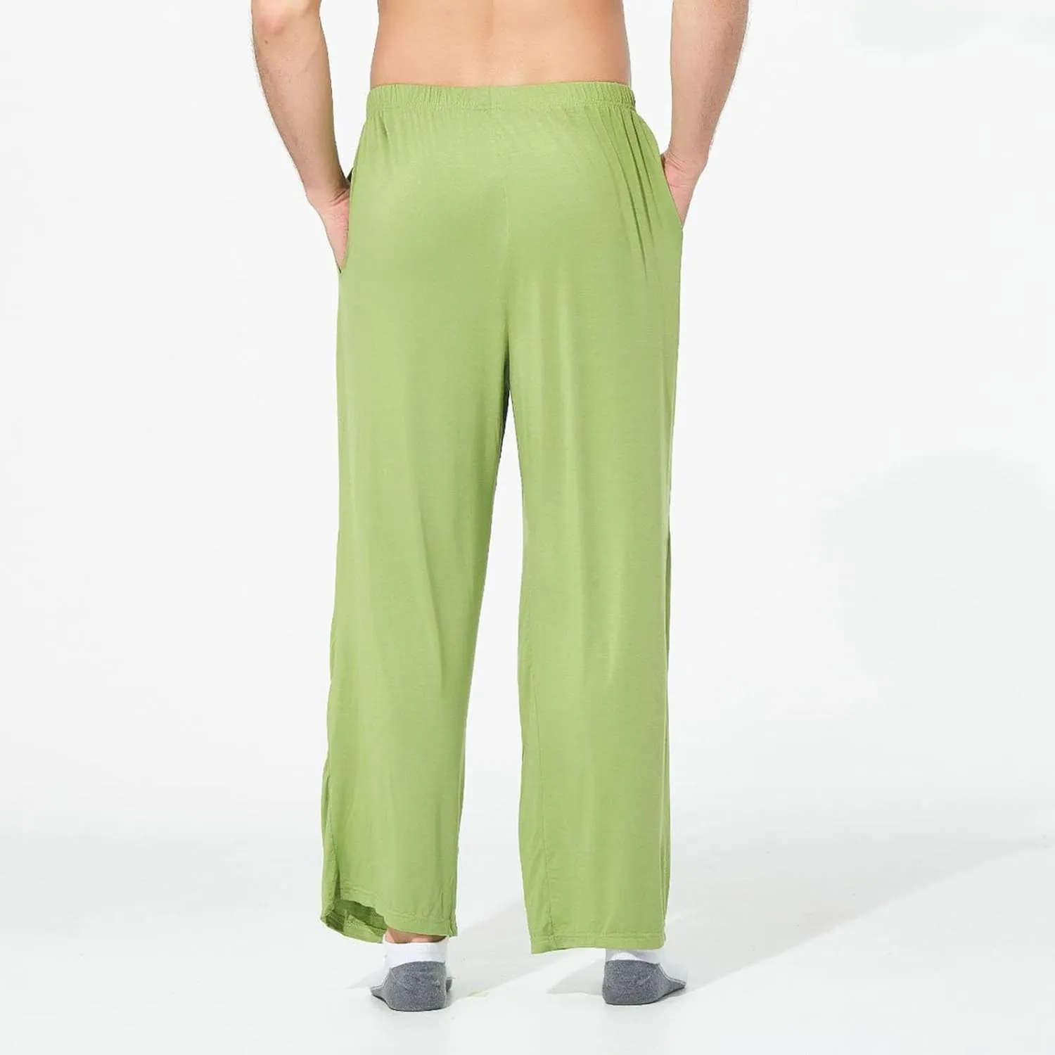 Pajama Pants Women Y2K Striped Elastic High Waist Straight Wide Leg Casual Loose Going Out Pants Bottoms Sleepwear