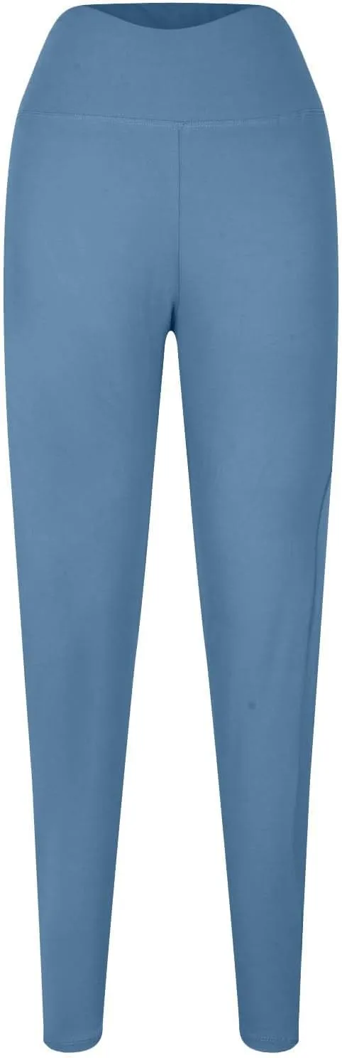 Plus Size Leggings for Women Stretchy Tummy Control High Waist Yoga Pants Workout Athletic Gym Legigngs with Pockets