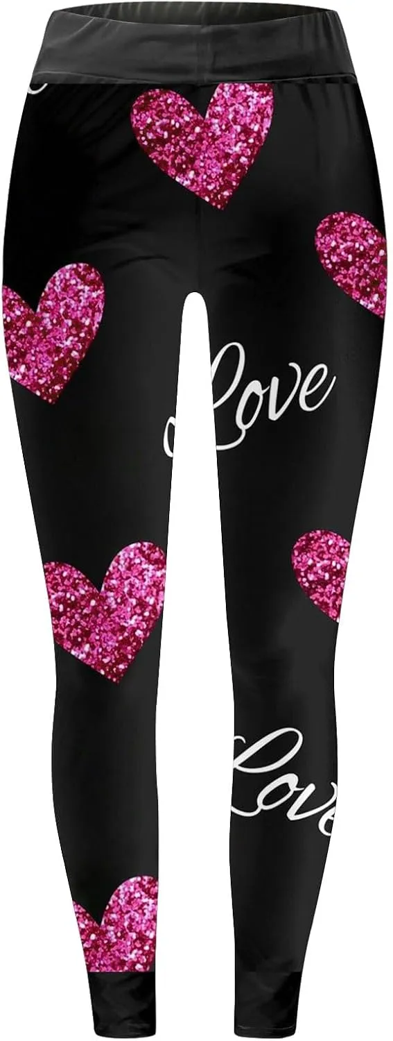 Plus Size Leggings Pants Casual Women Plus Fashion Size Waist Yoga Pants Flare Yoga Pants for Women Fleece Lined