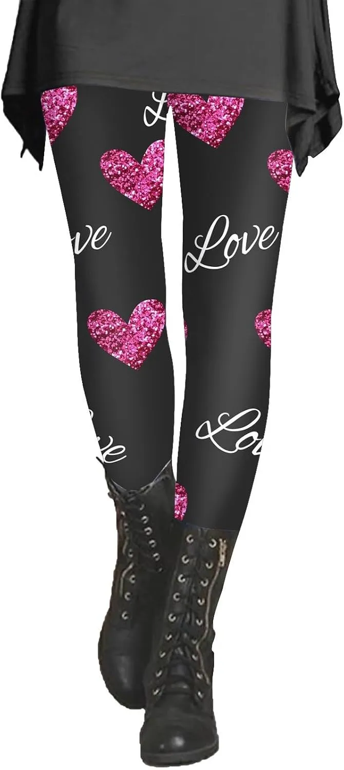 Plus Size Leggings Pants Casual Women Plus Fashion Size Waist Yoga Pants Flare Yoga Pants for Women Fleece Lined