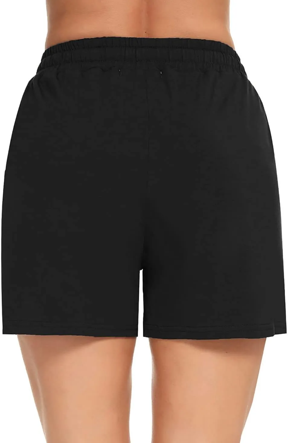 Prosoft&Hawiton Womens Cotton Pajama Shorts Comfy Sleeping Shorts Sleepwear Lounge Pj Bottoms with Drawstring & Pockets