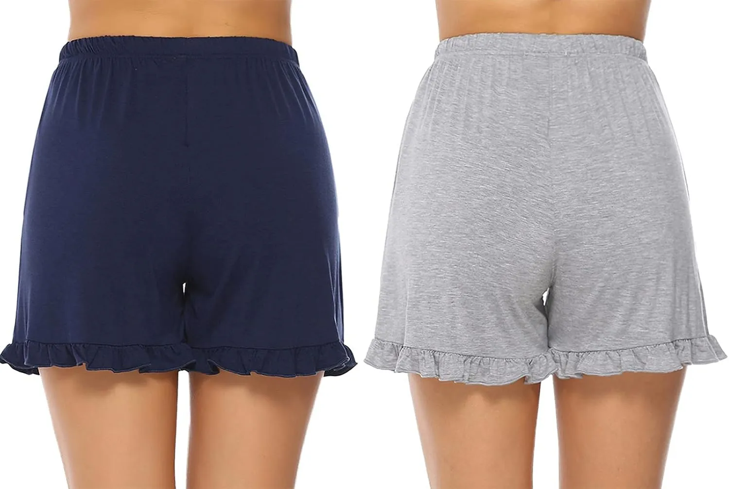 Prosoft&Hawiton Womens Cotton Pajama Shorts Comfy Sleeping Shorts Sleepwear Lounge Pj Bottoms with Drawstring & Pockets