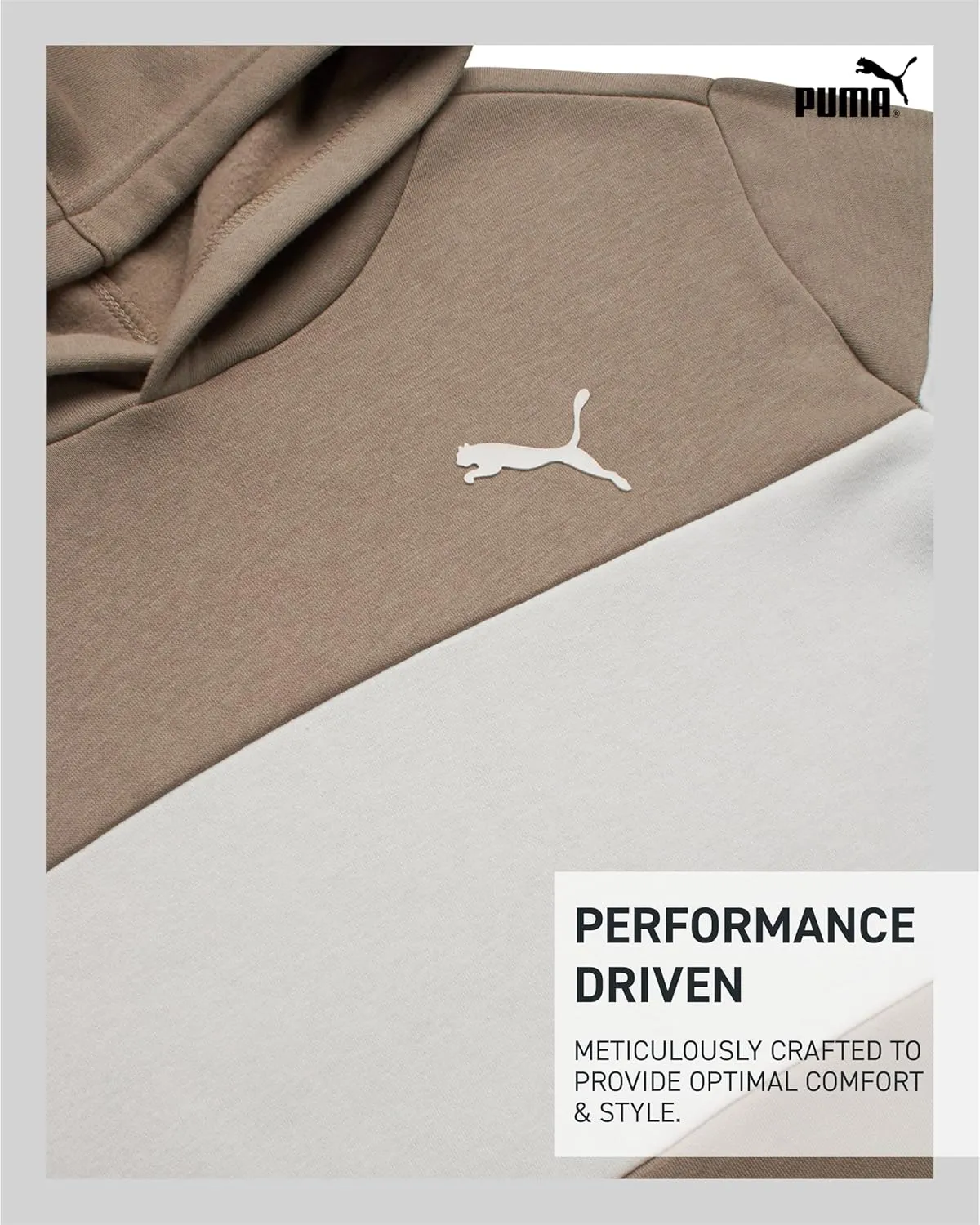 PUMA Boys' Athletic Hoodie - Performance Fleece Pullover Graphic Sweatshirt for Boys (Sizes: 8-20)