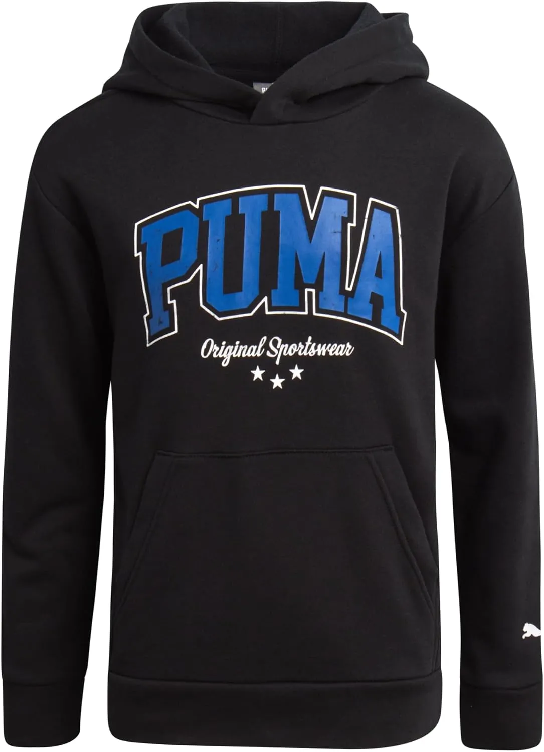 PUMA Boys' Athletic Hoodie - Performance Fleece Pullover Graphic Sweatshirt for Boys (Sizes: 8-20)