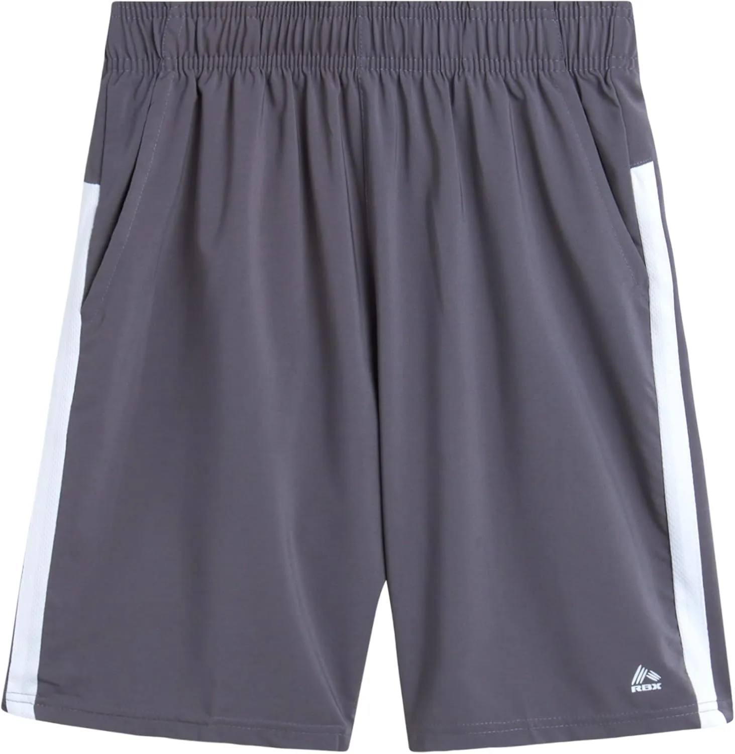 RBX Boys Active Shorts - Kids Athletic Performance Basketball Shorts with Pockets - Woven Gym Shorts for Boys (8-16)