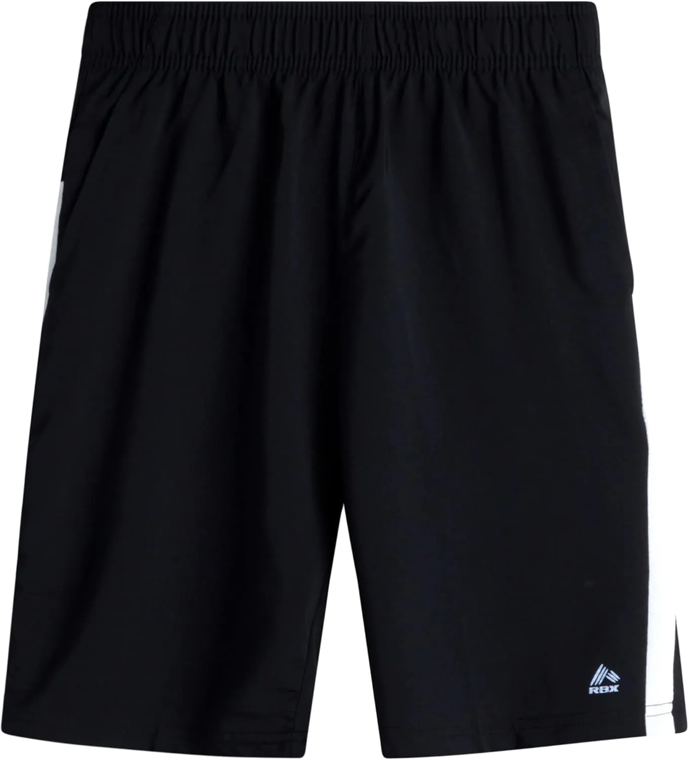 RBX Boys Active Shorts - Kids Athletic Performance Basketball Shorts with Pockets - Woven Gym Shorts for Boys (8-16)
