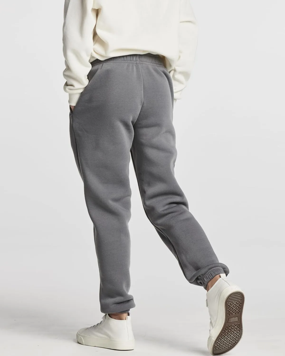 Real Essentials 3 Pack: Boys Tech Fleece Jogger Active Sweatpants with Pockets - Youth Soft Athletic Joggers (Size 6-24)