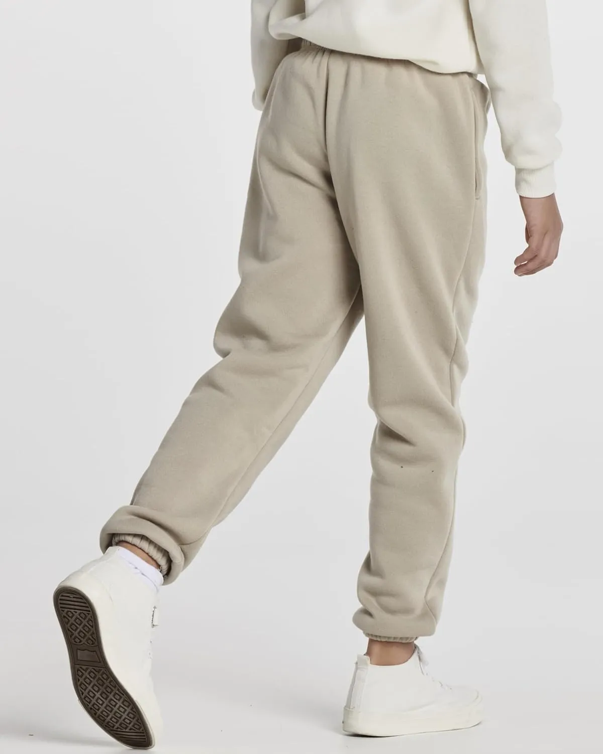 Real Essentials 3 Pack: Boys Tech Fleece Jogger Active Sweatpants with Pockets - Youth Soft Athletic Joggers (Size 6-24)