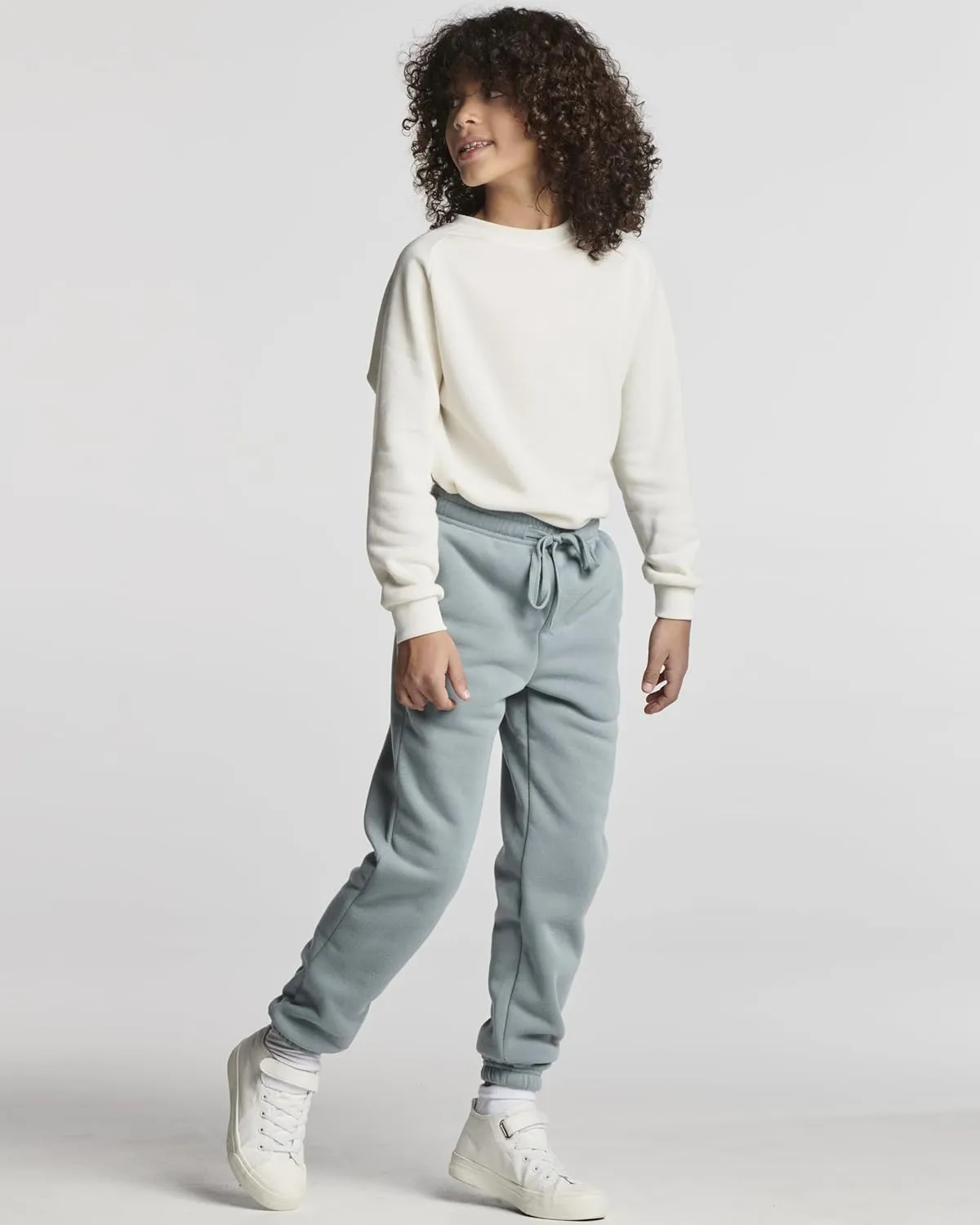 Real Essentials 3 Pack: Boys Tech Fleece Jogger Active Sweatpants with Pockets - Youth Soft Athletic Joggers (Size 6-24)