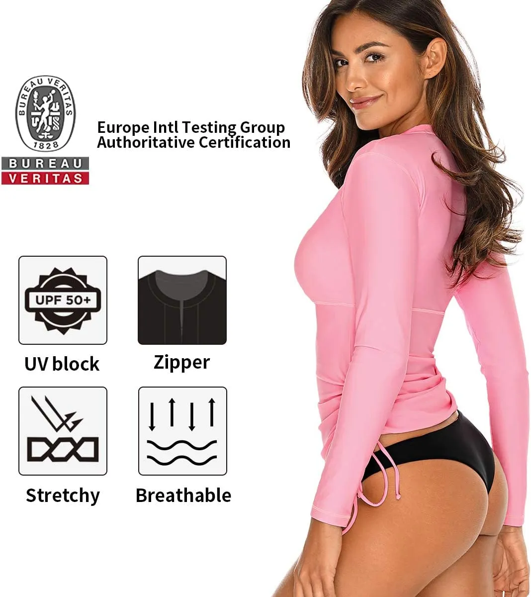 RELLECIGA Women's Long Sleeve Rashguard