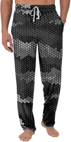 RTRDE Mens Sleepwear Pajama Pants Soft Lightweight Lounge Pant with Pockets Sleep Pj Bottoms, S-3XL