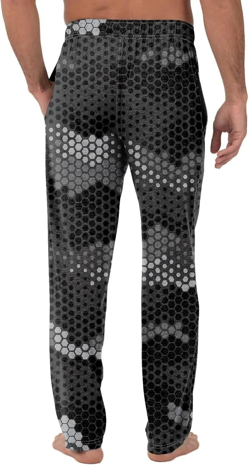 RTRDE Mens Sleepwear Pajama Pants Soft Lightweight Lounge Pant with Pockets Sleep Pj Bottoms, S-3XL