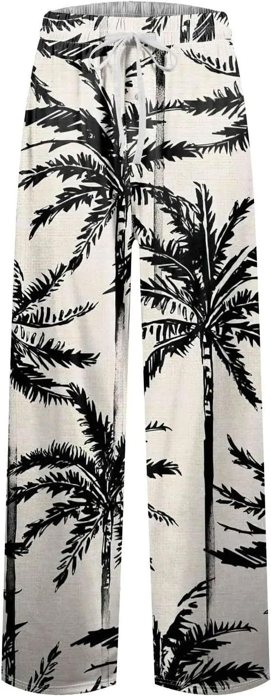 RTRDE Mens Sleepwear Pajama Pants Soft Lightweight Lounge Pant with Pockets Sleep Pj Bottoms, S-3XL