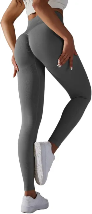 Scrunch Butt Lift Leggings for Women Workout Yoga Pants Ruched Booty High Waist Tummy Control Running Yoga Pants