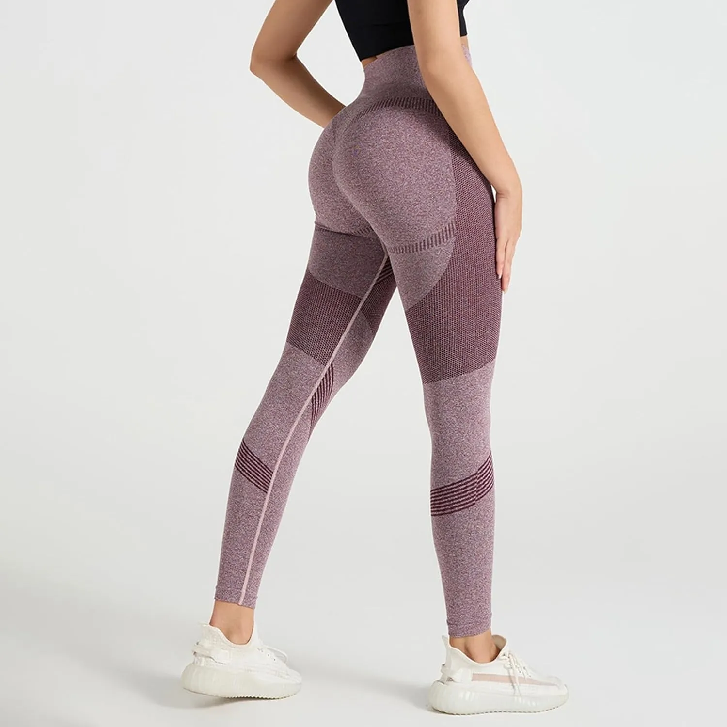 Scrunch Butt Lift Leggings for Women Workout Yoga Pants Smile Contour Ruched Booty High Waist Scrunch Elastic Tights