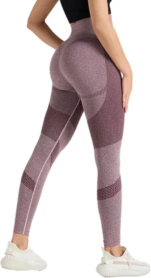 Scrunch Butt Lift Leggings for Women Workout Yoga Pants Smile Contour Ruched Booty High Waist Scrunch Elastic Tights