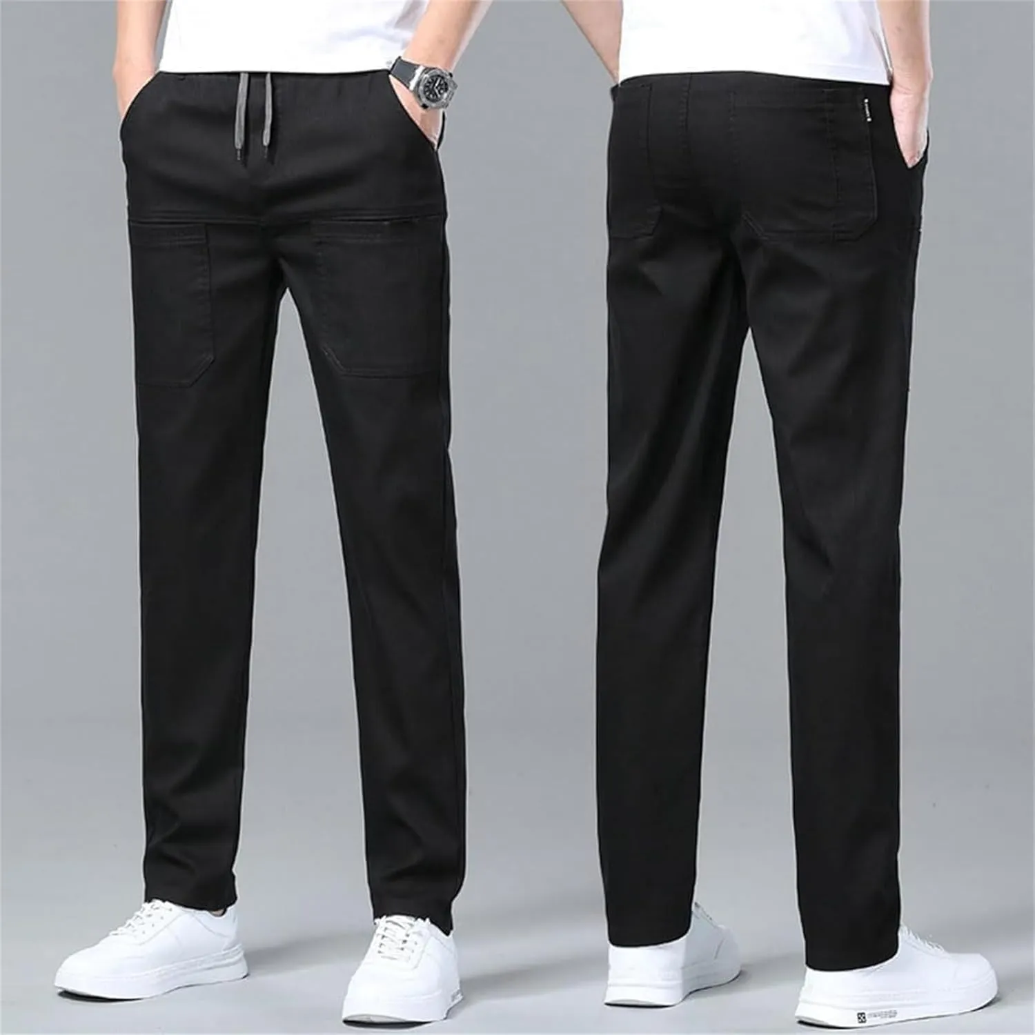 Sirmale Multipants - High Stretch Multi-Pocket Durable Cargo Pants, Stretch Hiking Pants, Lightweight Outdoor Workout Pant