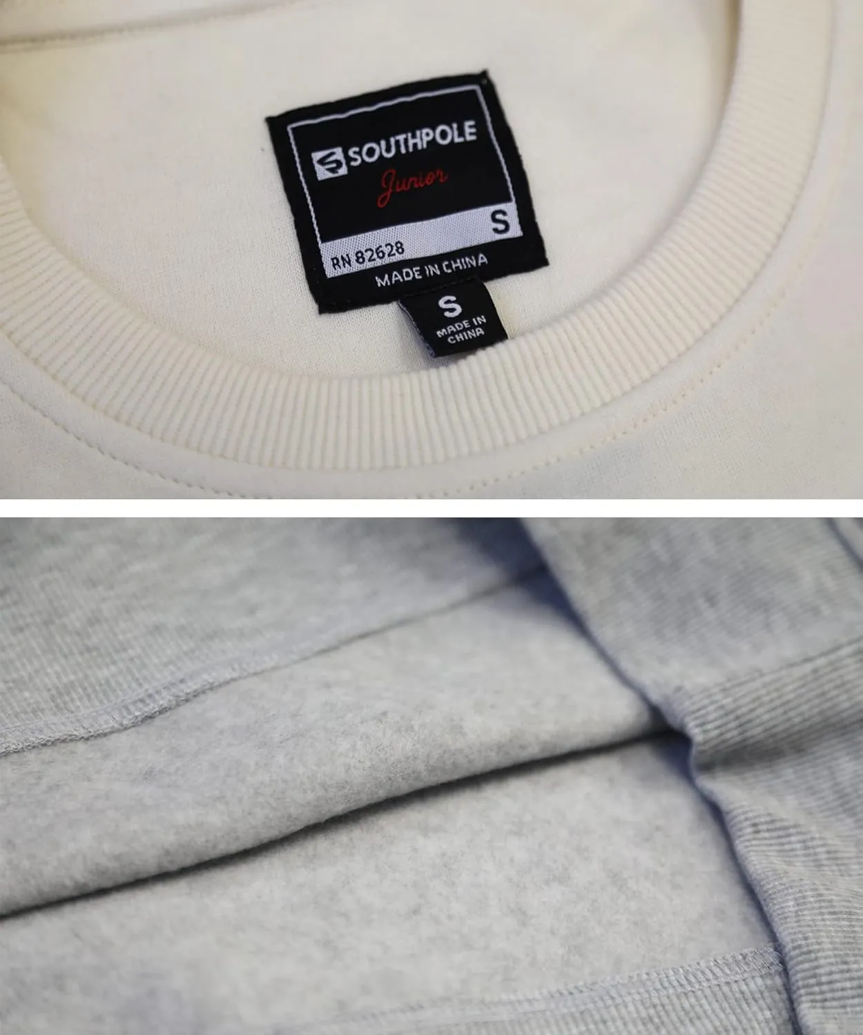 Southpole Women's Basic Fleece Crewneck