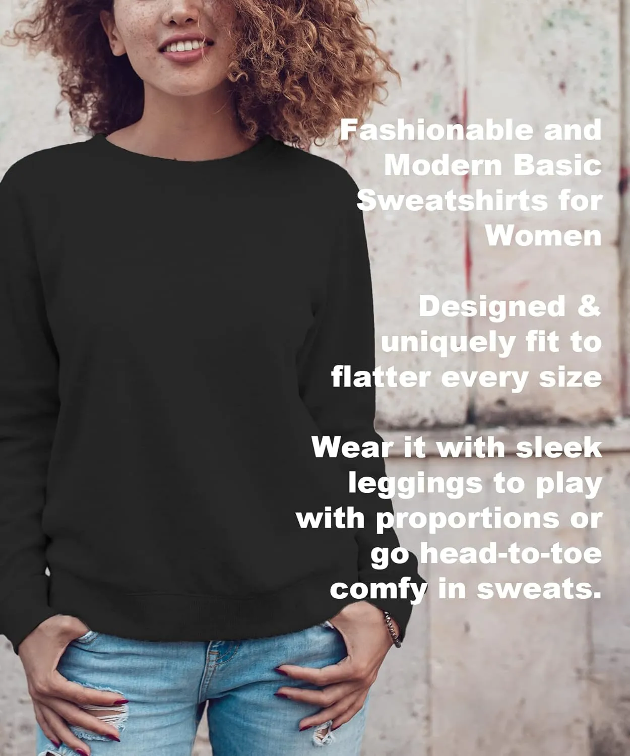 Southpole Women's Basic Fleece Crewneck
